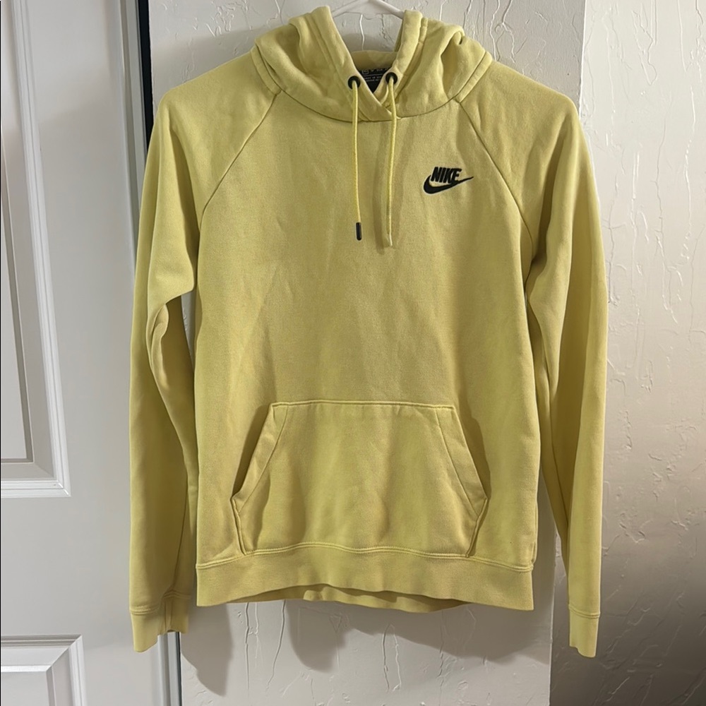 Nike Yellow Hoodie